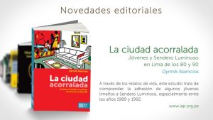 VIDEO: Conoce las novedades editoriales del IEP para la Feria Ricardo Palma 2016