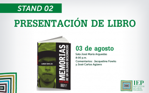 FilLima2017 Presentación del Libro «Memorias de un soldado desconocido»