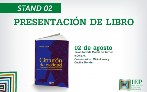 FilLima2017 Presentación del libro «Cinturón de Castidad»