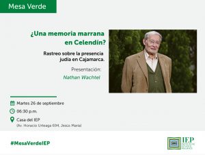 ¿Una memoria marrana en Celendín? Rastreo sobre la presencia judía en Cajamarca.