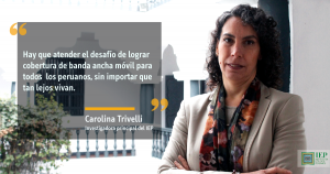 Más conectados, por Carolina Trivelli