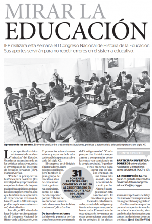 Mirar la educación