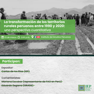 La transformación de los territorios rurales peruanos entre 1990 y 2000: una perspectiva cuantitativa