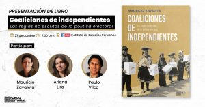Presentación del libro «Coaliciones de independientes: las reglas no escritas de la política electoral»