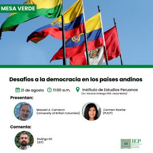 Mesa Verde: Desafíos a la democracia en los países andinos