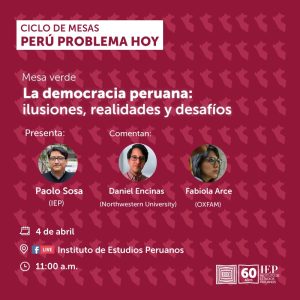 La democracia peruana: ilusiones, realidades y desafíos