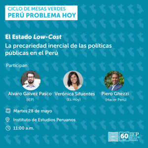 El Estado Low-Cost: La precariedad inercial de las políticas públicas en el Perú